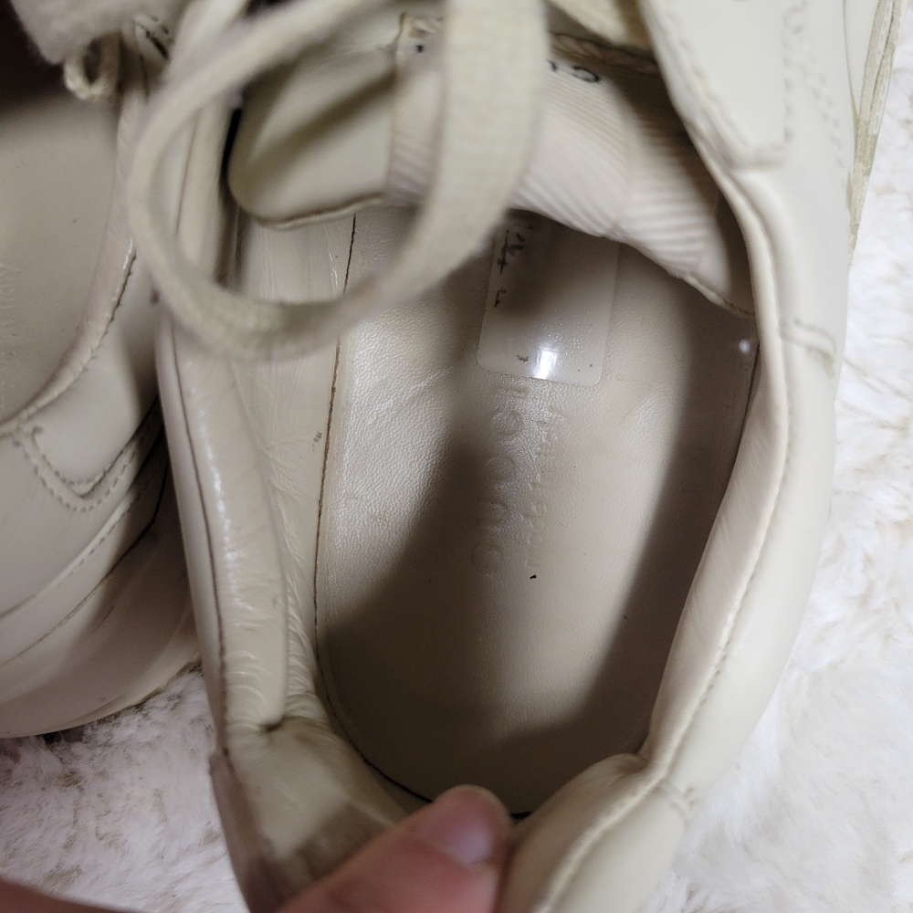 Gucci woman’s Rython Vintage logo leather sneakers Size 37 7 - Picture 10 of 14